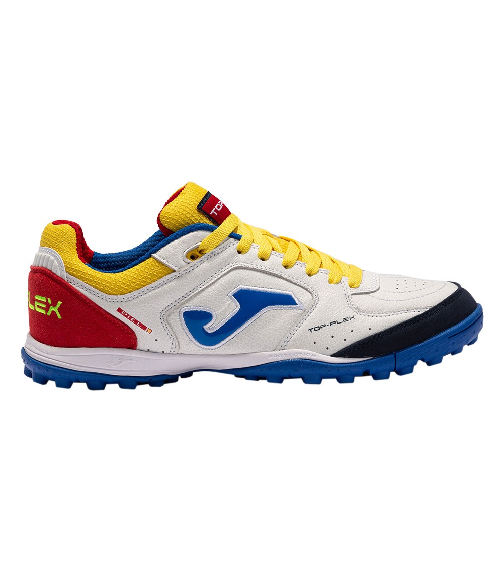 Buty piłkarskie Joma Top Flex 2216 Turf biało-czerwone