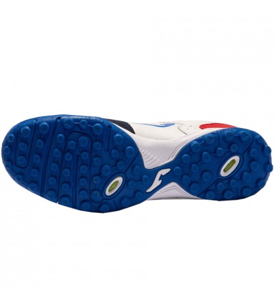 Buty piłkarskie Joma Top Flex 2216 Turf biało-czerwone