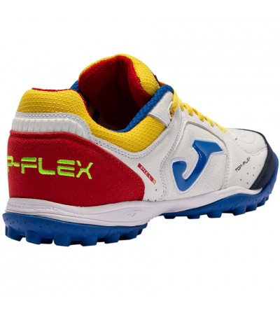 Buty piłkarskie Joma Top Flex 2216 Turf biało-czerwone