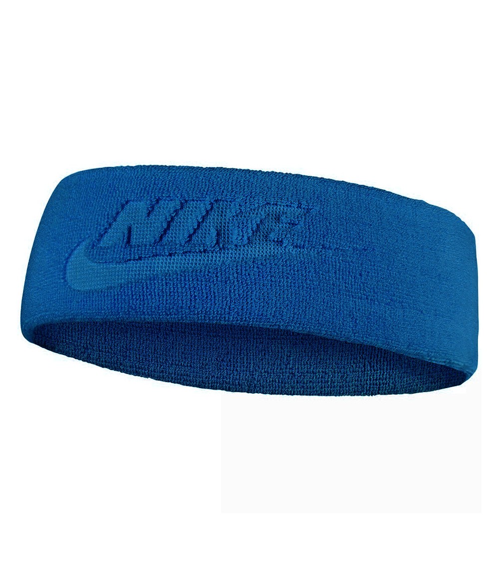 Opaska na głowę Nike Dri-Fit Terry Frotte niebieska N1002948430OS