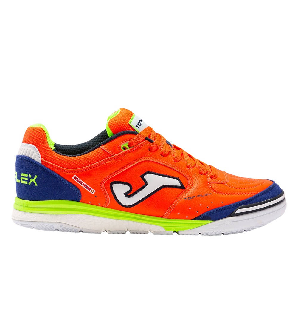 Buty piłkarskie Joma Top Flex 2207 Indoor pomarańczowo-niebieskie