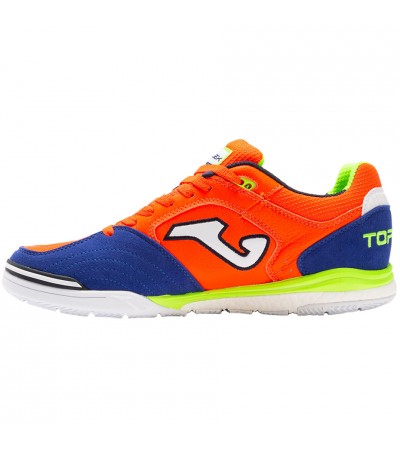 Buty piłkarskie Joma Top Flex 2207 Indoor pomarańczowo-niebieskie