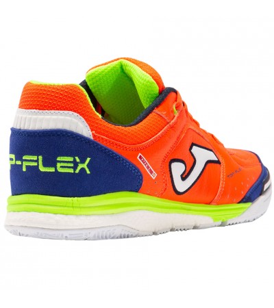 Buty piłkarskie Joma Top Flex 2207 Indoor pomarańczowo-niebieskie