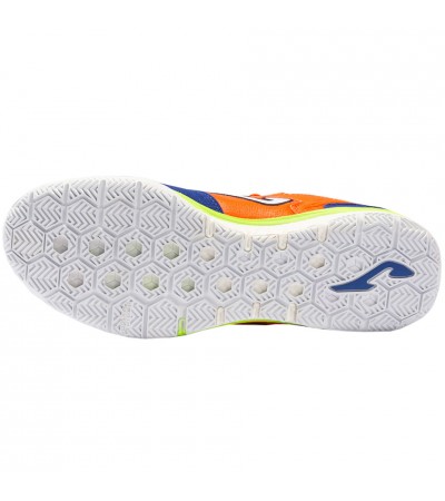 Buty piłkarskie Joma Top Flex 2207 Indoor pomarańczowo-niebieskie