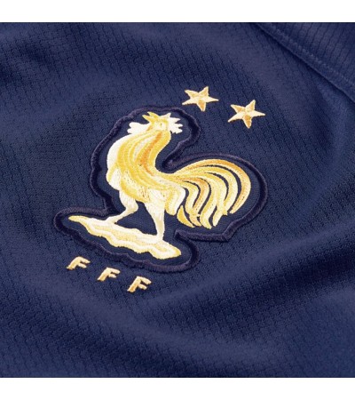 Koszulka męska Nike FFF Soccer Dri-FIT granatowa DN0690 410
