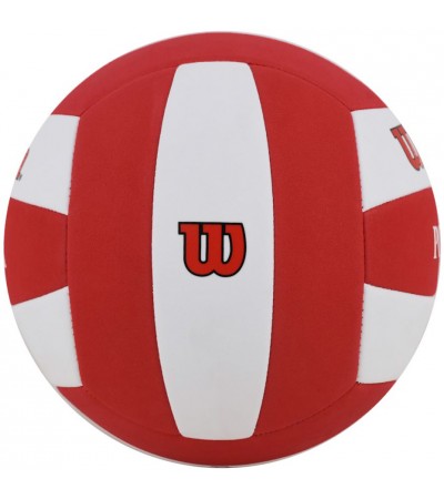 Piłka siatkowa Wilson Super Soft Play VB Polska offcial size biało-czerwona WTH90118XBPO