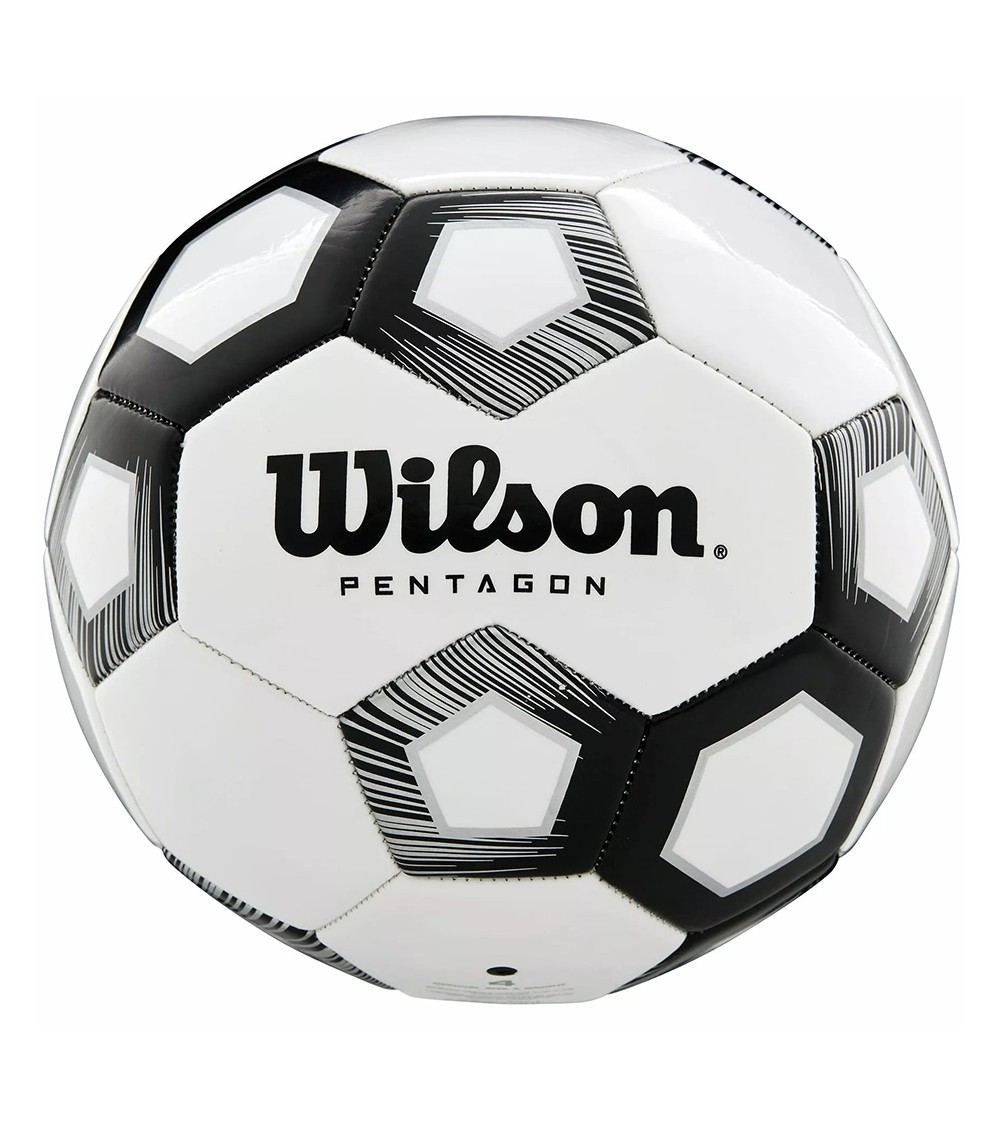 Piłka nożna Wilson Pentagon SB BL biało-czarna WTE8527XB05