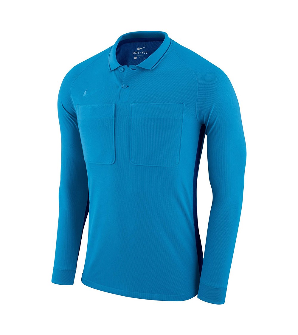 Koszulka męska Nike Polo Long Sleeve niebieska AA0736 482