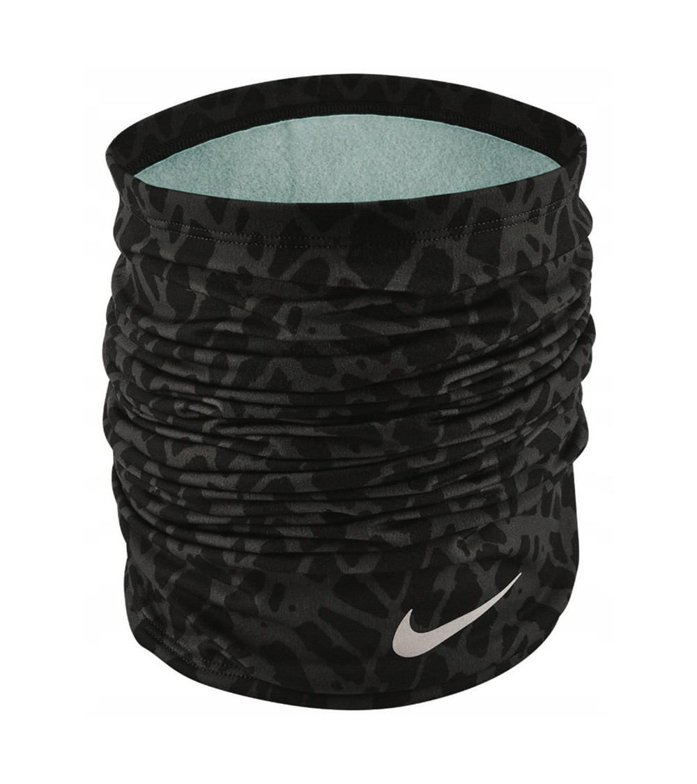 Komin Nike Dri-Fit Wrap 2.0 animal print czarno-szary N1002585045OS