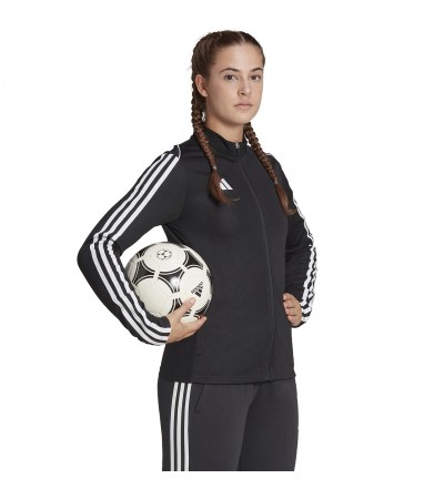 Bluza damska adidas Tiro 23 League Training czarno-biała HS3515