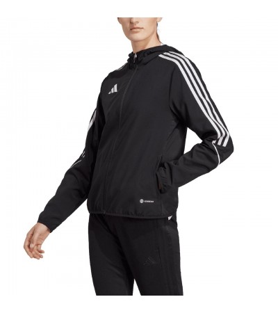 Kurtka damska adidas Tiro 23 League Windbreaker czarna IA1633