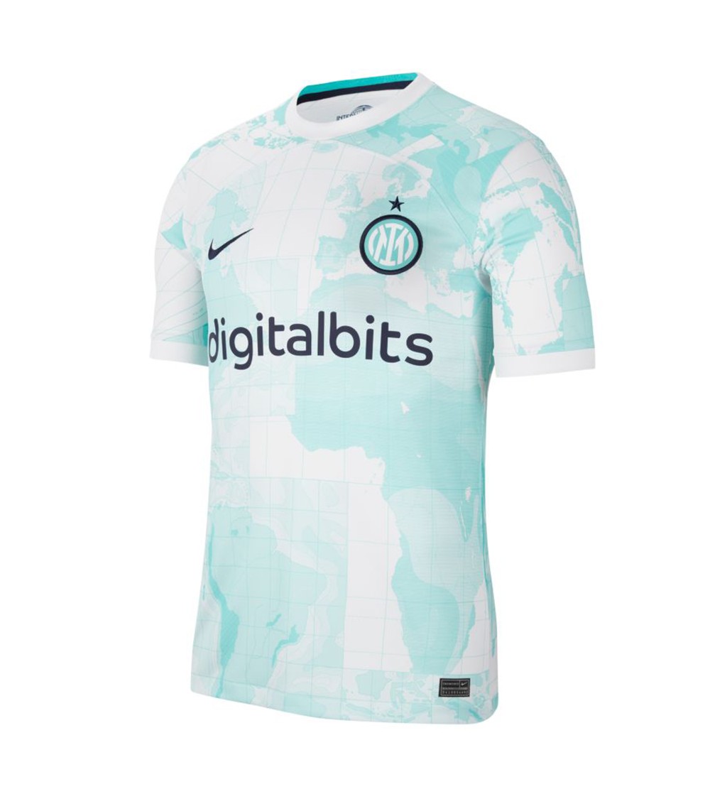 Koszulka męska Nike Inter Mediolan DF Stadium SS AW błękitno-biała DJ7680 102
