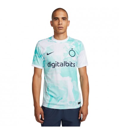 Koszulka męska Nike Inter Mediolan DF Stadium SS AW błękitno-biała DJ7680 102