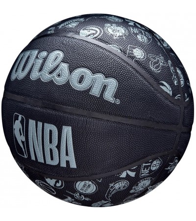 Piłka koszykowa Wilson NBA All Team czarna WTB1300XBNBA