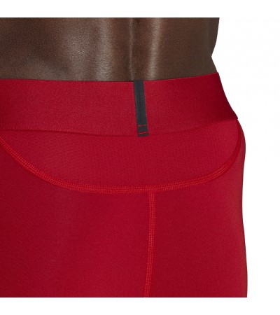 Spodenki męskie adidas Techfit Aeroready Short Tights czerwone HP0616