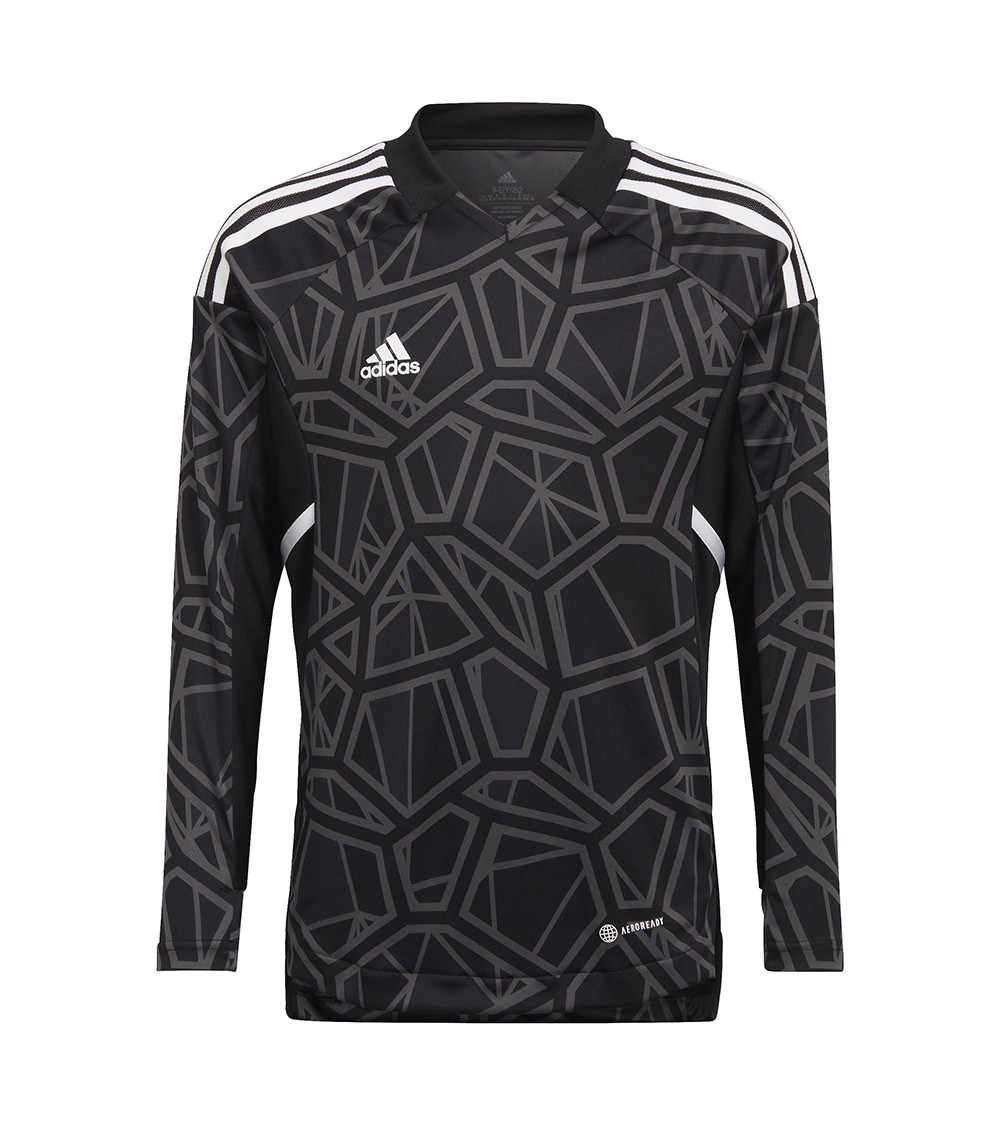 Koszulka bramkarska dla dzieci adidas Condivo 22 Long Sleeve Jersey czarna HB1643