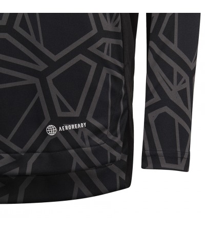 Koszulka bramkarska dla dzieci adidas Condivo 22 Long Sleeve Jersey czarna HB1643