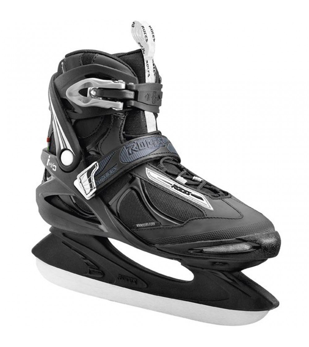 Łyżwy hokejowe Roces ICY 3 czarno-białe 450620 00003