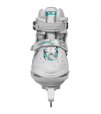 Łyżwy Roces Moody Ice 3.0 Girl biało-miętowe 450711 00001