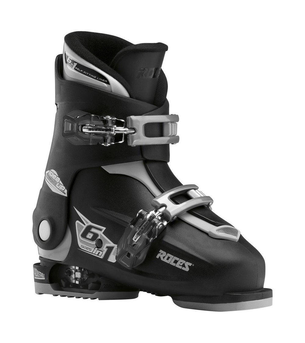 Buty narciarskie Roces Idea Up Junior czarno-srebrne 450491 00022