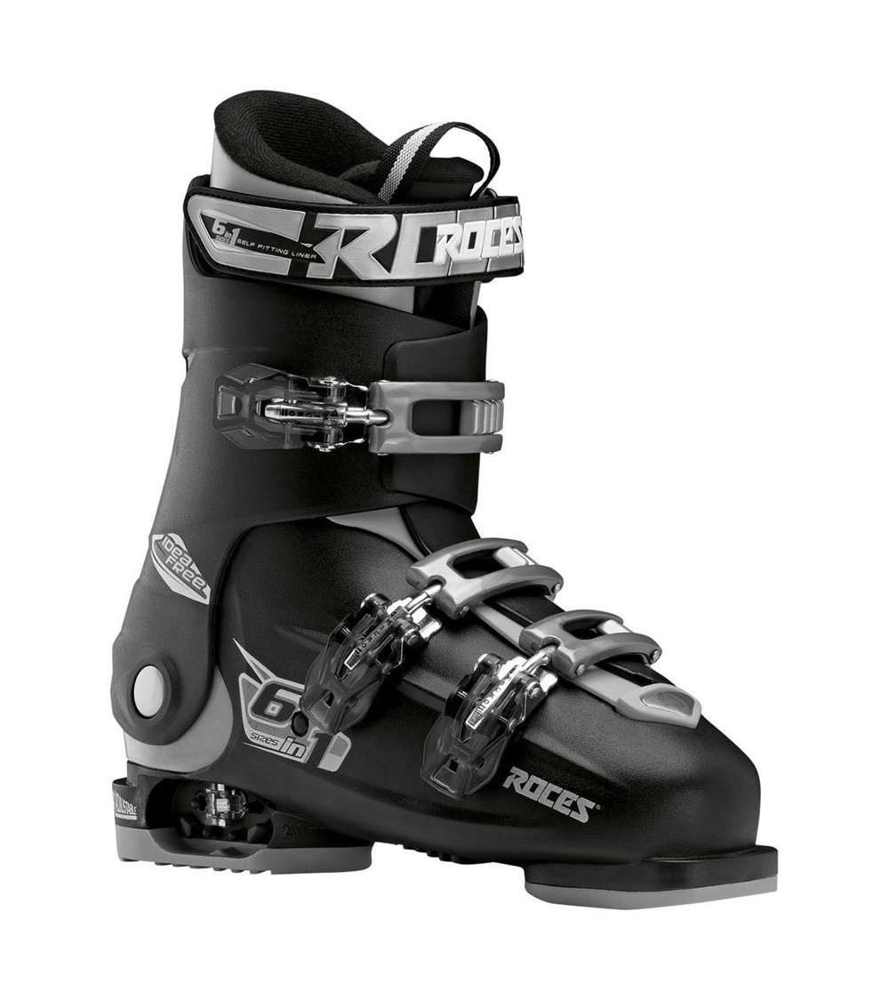 Buty narciarskie Roces Idea Free czarno-srebrne 450492 00022