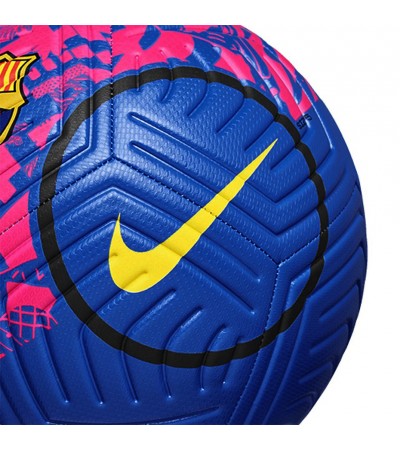 Piłka nożna Nike FCB NK Strike - FA21 niebiesko-różowa DC2419 405
