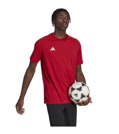 Koszulka męska adidas Tiro 23 Competition Tee czerwona HI3051