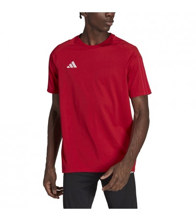 Koszulka męska adidas Tiro 23 Competition Tee czerwona HI3051