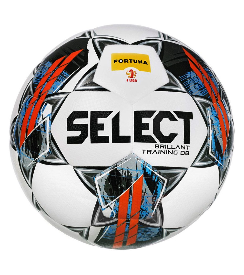 Piłka nożna Select Brillant Training DB 5 Fortuna 1 Liga v22 biało-czarna 17611