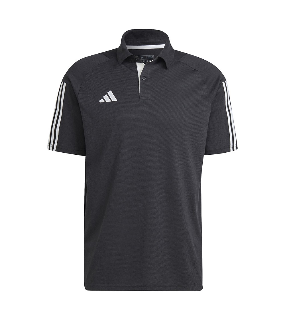 Koszulka męska adidas Tiro 23 Competition Polo czarna HK8051
