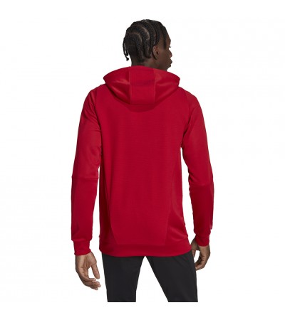 Bluza męska adidas Tiro 23 Competition Hoodie czerwona HK8055