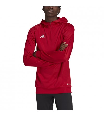 Bluza męska adidas Tiro 23 Competition Hoodie czerwona HK8055