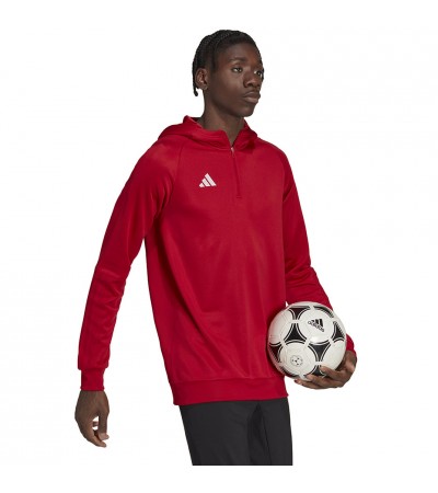 Bluza męska adidas Tiro 23 Competition Hoodie czerwona HK8055