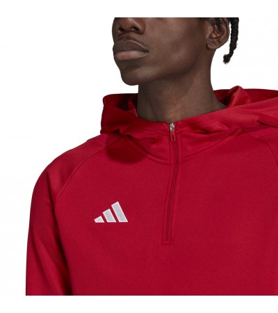 Bluza męska adidas Tiro 23 Competition Hoodie czerwona HK8055