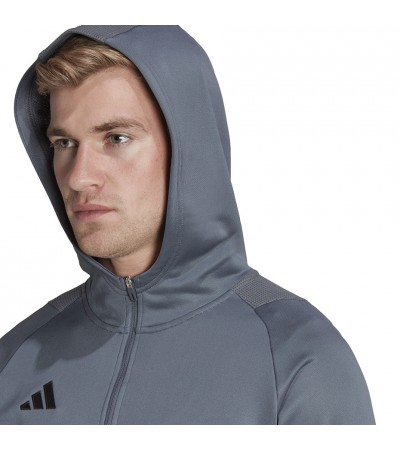 Bluza męska adidas Tiro 23 Competition Hoodie szara HU1347