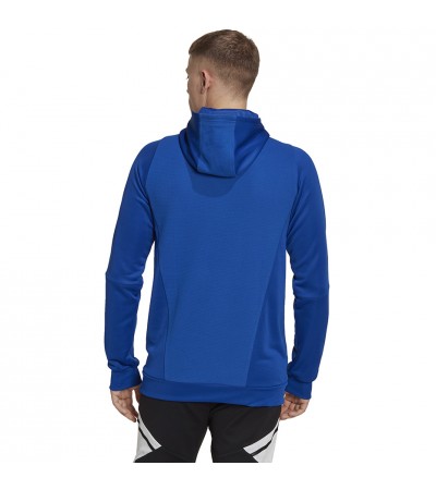Bluza męska adidas Tiro 23 Competition Hoodie niebieska HU1349