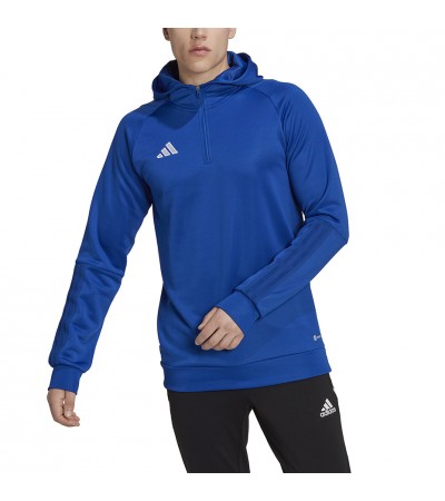 Bluza męska adidas Tiro 23 Competition Hoodie niebieska HU1349