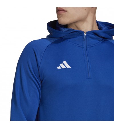 Bluza męska adidas Tiro 23 Competition Hoodie niebieska HU1349