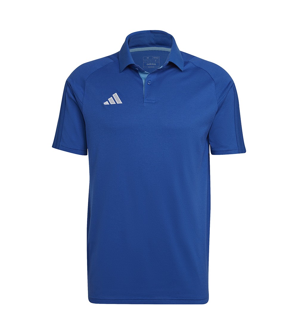 Koszulka męska adidas Tiro 23 Competition Polo niebieska HU1342