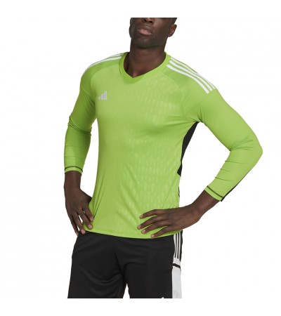 Koszulka bramkarska męska adidas Tiro 23 Competition Long Sleeve Goalkeeper Jersey zielona HK7693
