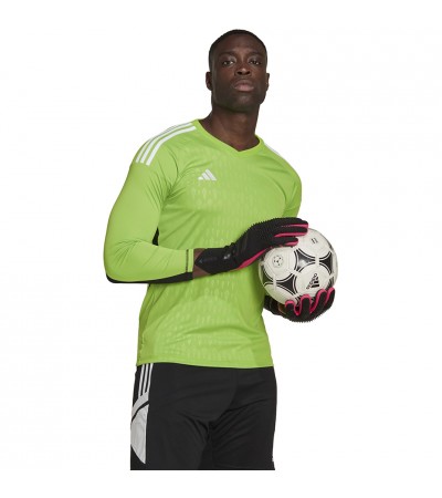 Koszulka bramkarska męska adidas Tiro 23 Competition Long Sleeve Goalkeeper Jersey zielona HK7693