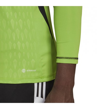 Koszulka bramkarska męska adidas Tiro 23 Competition Long Sleeve Goalkeeper Jersey zielona HK7693