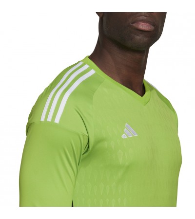 Koszulka bramkarska męska adidas Tiro 23 Competition Long Sleeve Goalkeeper Jersey zielona HK7693