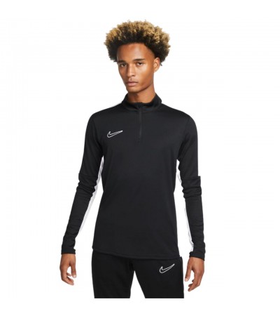 Bluza męska Nike DF Academy 23 SS Drill czarna DR1352 010