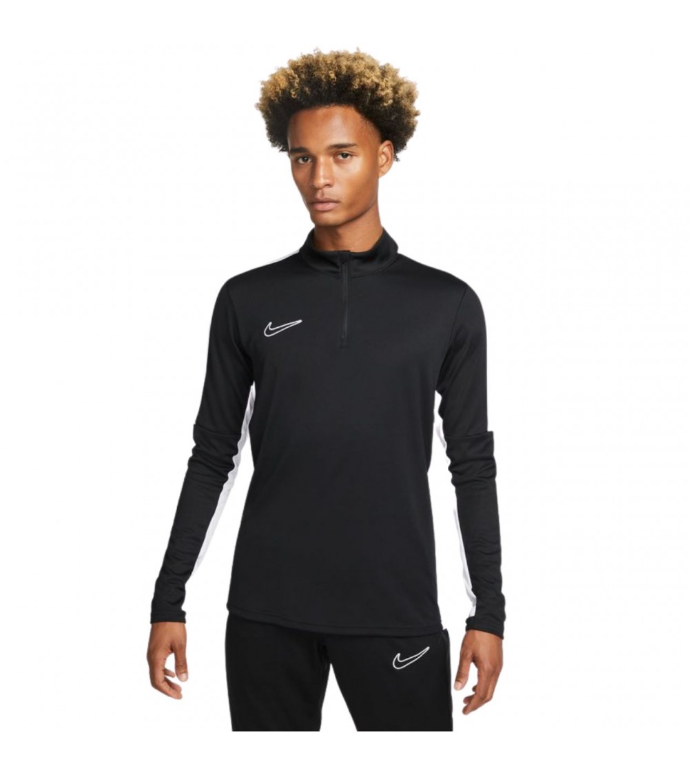 Bluza męska Nike DF Academy 23 SS Drill czarna DR1352 010