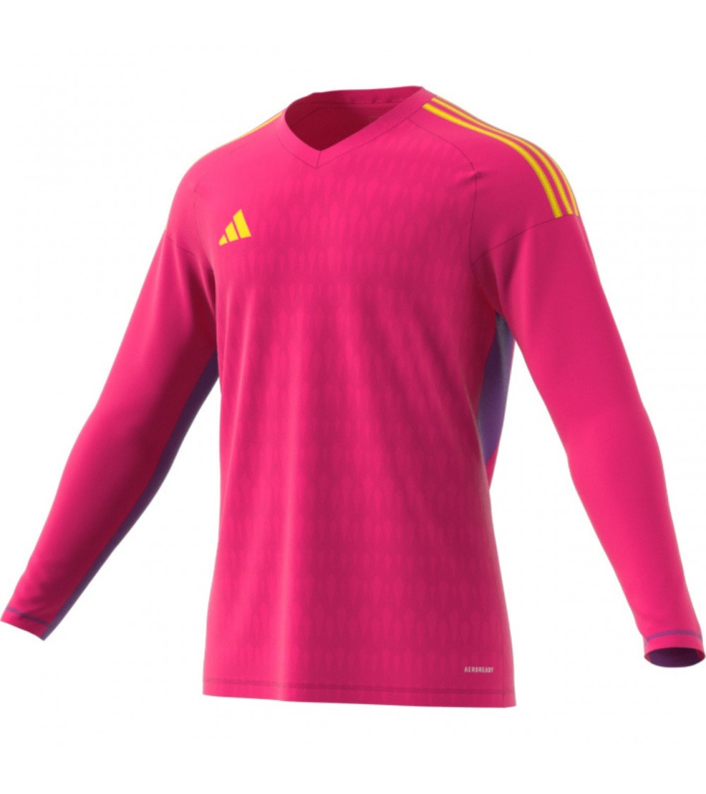 Koszulka bramkarska męska adidas Tiro 23 Competition Long Sleeve różowa HK7695