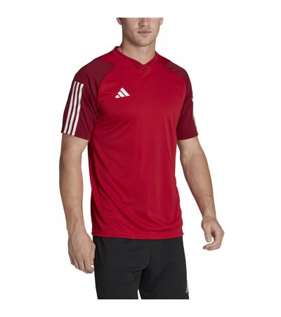 Koszulka męska adidas Tiro 23 Competition Jersey czerwona HE5661