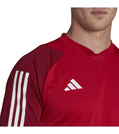 Koszulka męska adidas Tiro 23 Competition Jersey czerwona HE5661