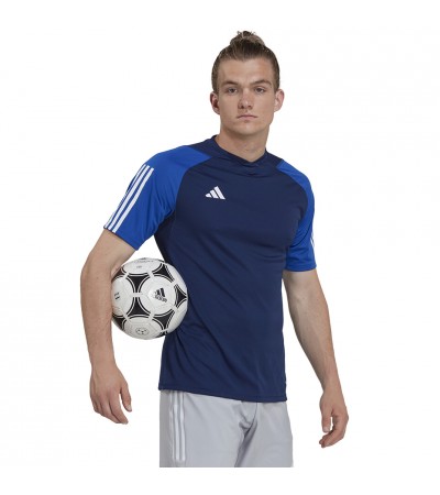 Koszulka męska adidas Tiro 23 Competition Jersey granatowa HK7637