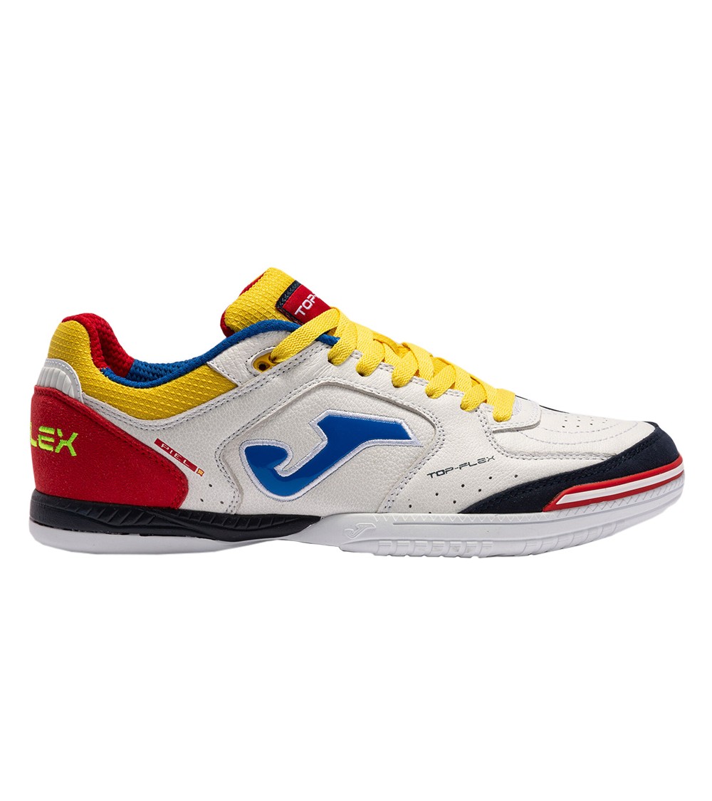 Buty piłkarskie Joma Top Flex 2216 Indoor biało-czerwone